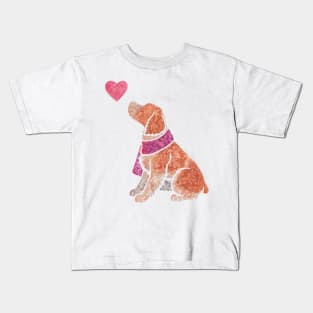 Watercolour Brittany Kids T-Shirt